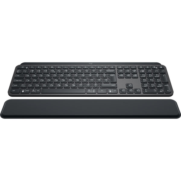 Logitech MX Keys Plus Advanced Wireless Illuminated Keyboard With Palm Rest