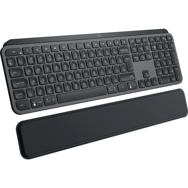 Logitech MX Keys Plus Advanced Wireless Illuminated Keyboard With Palm Rest