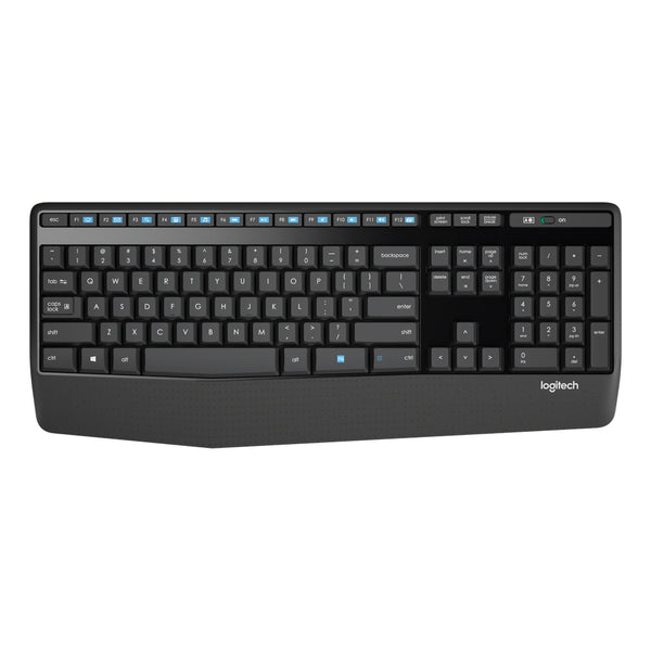 Logitech mk346p wireless keyboard mouse product view 2