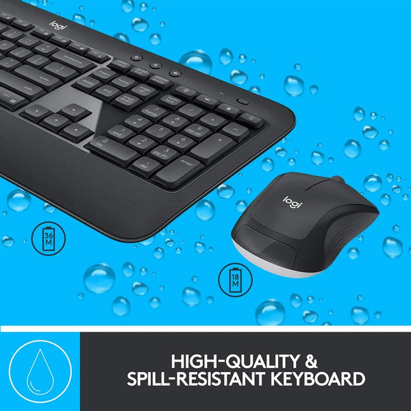 Logitech MK540 Wireless Keyboard & Mouse Combo-Logitech Pakistan
