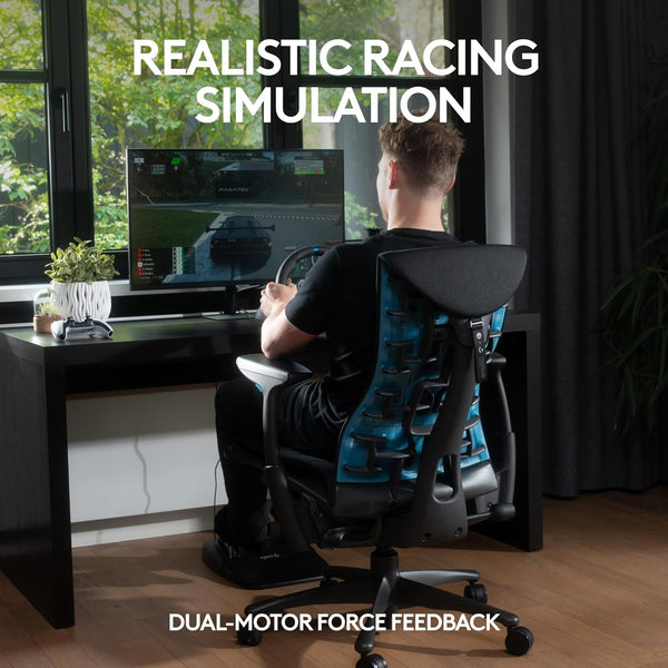 logitech g29 steering wheel featured image realistic racing simulation with dual motor force feedback