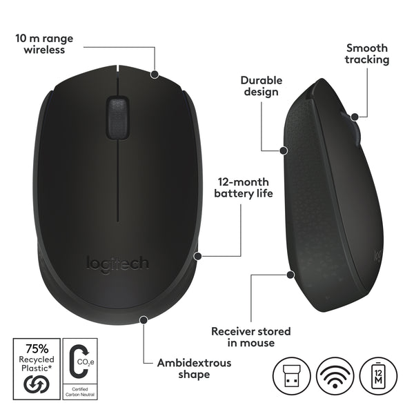 Logitech M170 Wireless Mouse