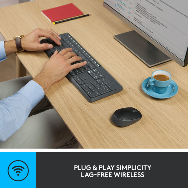 Logitech MK235 Wireless Keyboard & Mouse Combo
