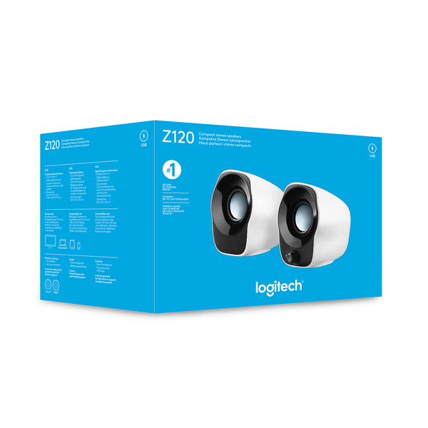 Logitech Z120 Mini Stereo USB Powered Speakers