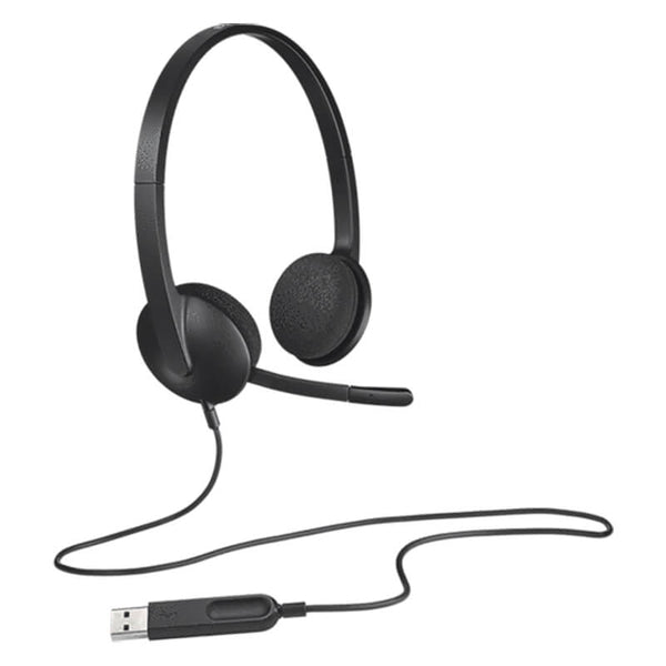 Headset H340 USB Headset with Noise-Cancelling Mic-Logitech Pakistan
