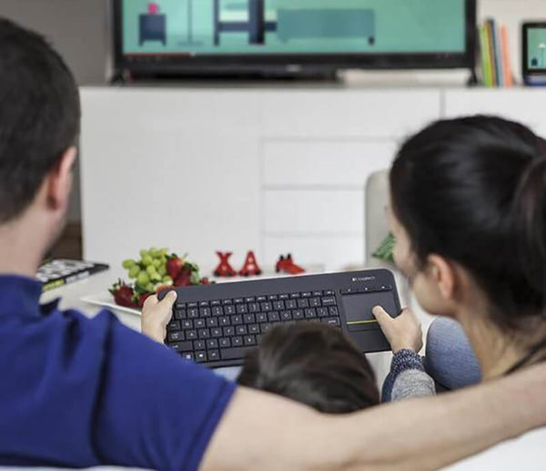 Logitech K400 Plus Wireless Touch Keyboard-Logitech Pakistan