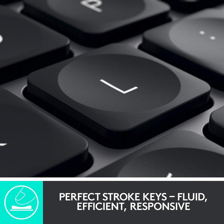 Logitech MX Keys Plus Advanced Illuminated Wireless Keyboard
