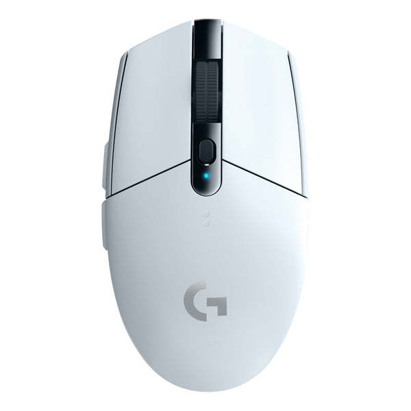 Logitech G304 LIGHTSPEED Wireless Gaming Mouse - white product photo