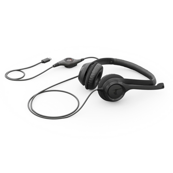 Logitech H390 USB-C Headset with Noise-Cancelling Mic