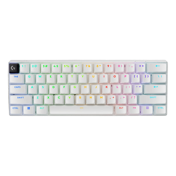 Logitech G PRO X 60 LIGHTSPEED Wireless Gaming Keyboard - Tactile - white product photo 2