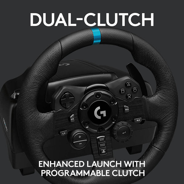 Logitech G923 Steering Wheel Trueforce Racing for PlayStation and PC