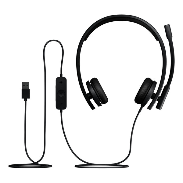 Logitech h570e stereo usb a teams product view 3