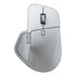 logitech mx master 4 for mac white silver — mx master 4 mac white silver top angle gallery 1