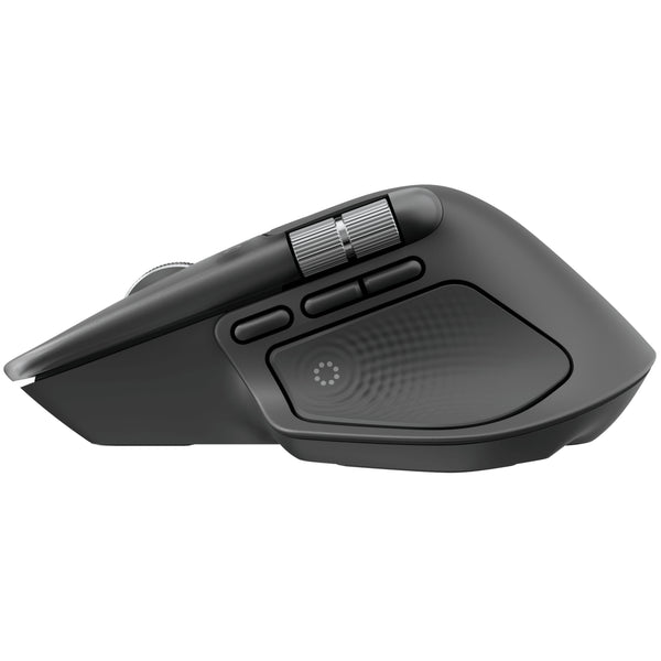 Logitech MX Master 4 Wireless Mouse Graphite Color Side View Profile Image