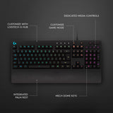 Logitech G213 Gaming Keyboard with RGB Lighting & Anti-Ghosting