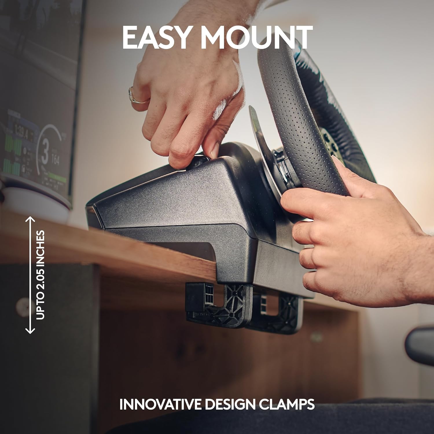 logitech g29 steering wheel featured image easy mount with innovative design clamps