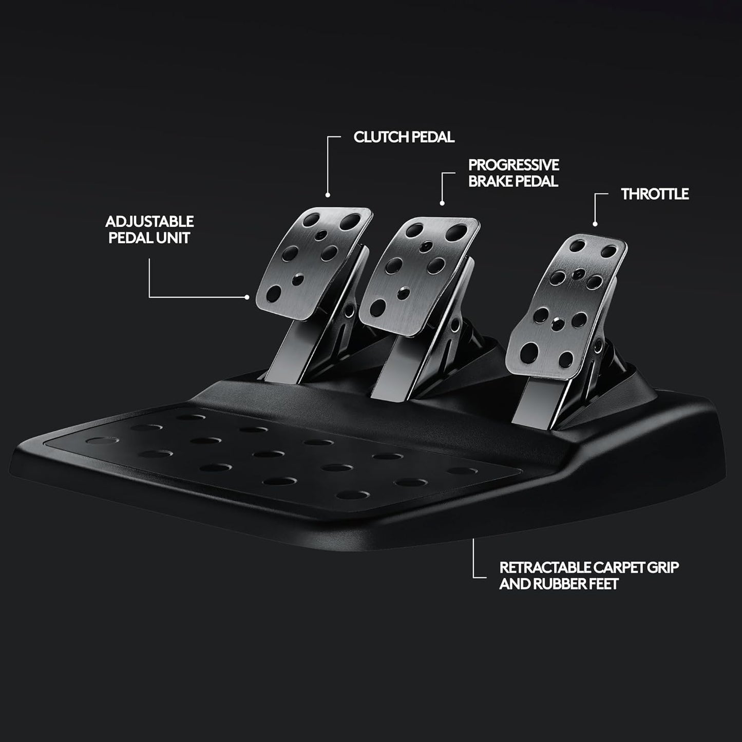 logitech g29 pedal highlights - logitech pakistan