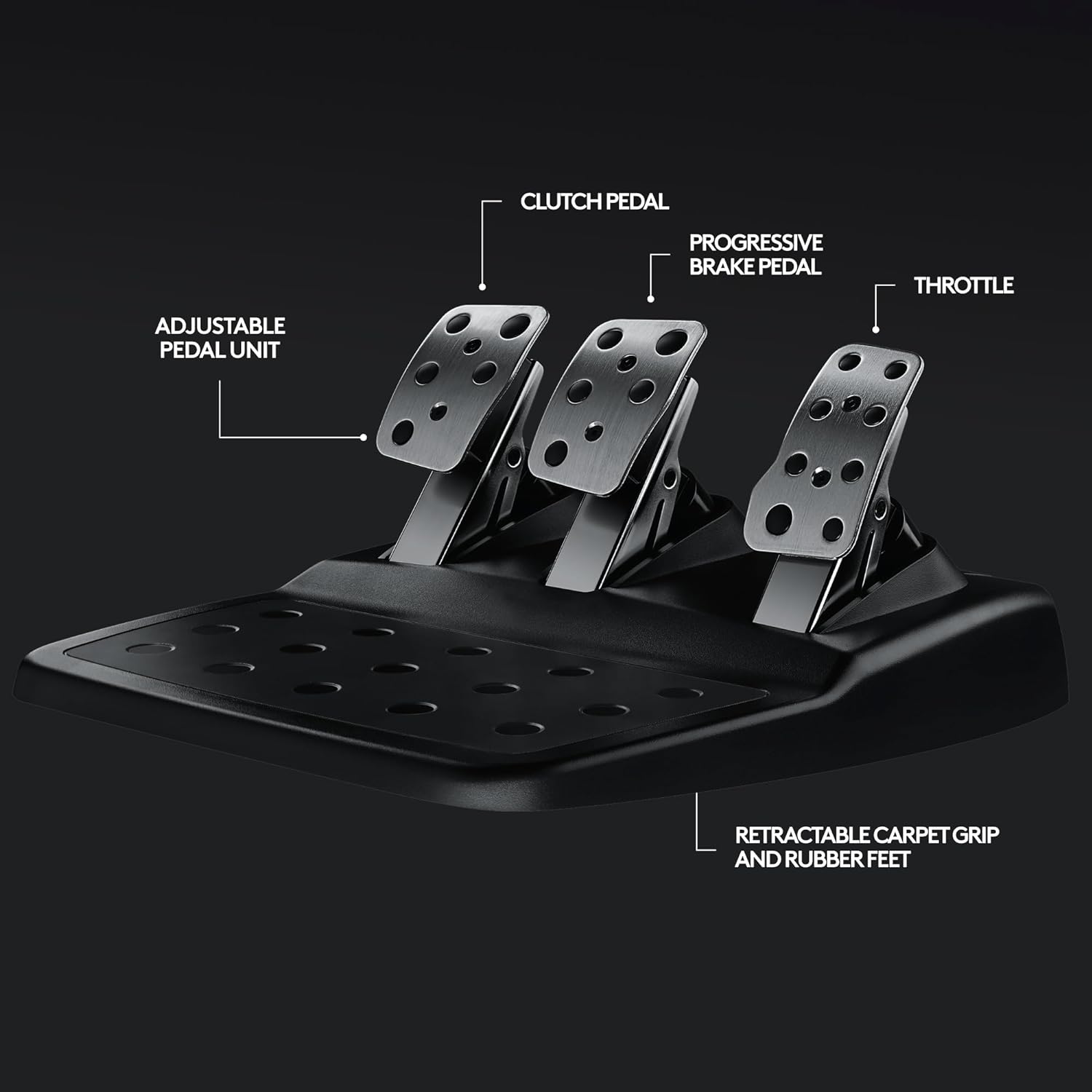 logitech g29 pedal highlights - logitech pakistan