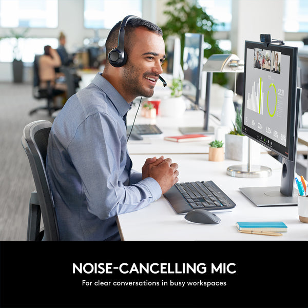 Logitech H3 Logitech H390 USB Headset with Noise-Cancelling Mic