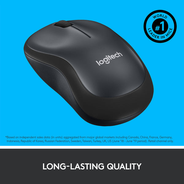 Logitech M221 Wireless Mouse - Silent