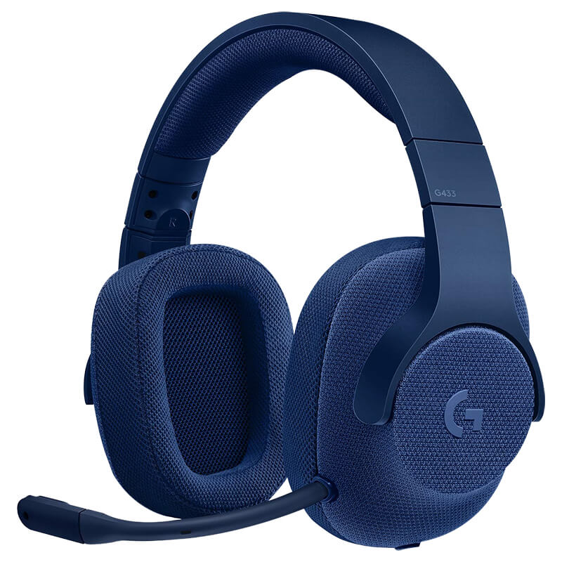 G433 Buy Now- Logitech G433 7.1 Surround Sound Gaming Headset, Logitech Pak